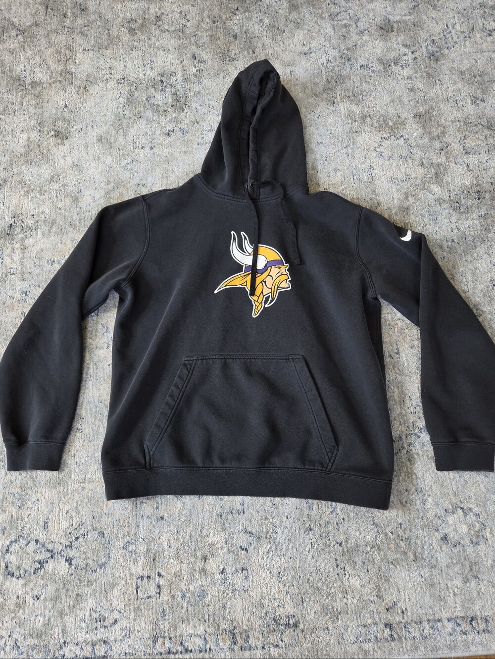 Minnesota Vikings Nike Black Pullover Hoodie with